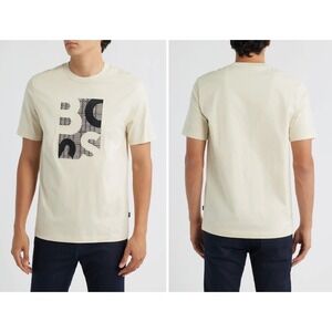 Hugo Boss H-Thompson Logo Graphic Tee Shirt Mercerised Cotton Men 3XL NWOT $120